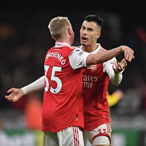 Martinelli and Zinchenko: Unstoppable Arsenal Duo Score in 2-1 Win vs. Wolverhampton Wanderers (2022-23)