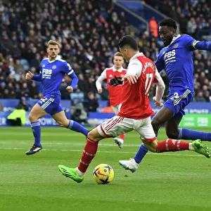 Martinelli's Dramatic Last-Minute Winner: Leicester City vs. Arsenal, Premier League 2022-23