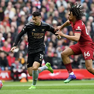 Martinelli's Historic Stunner: Arsenal's First Goal Against Liverpool in 2022-23 Season at Anfield