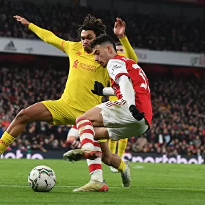 Martinelli's Magic: Arsenal Stuns Liverpool in Carabao Cup Semi-Final
