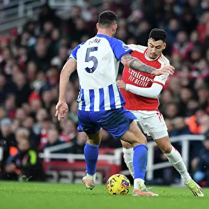 Martinelli's Nutmeg: Arsenal vs Brighton & Hove Albion, Premier League 2023-24
