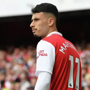 Martinelli's Star Performance: Arsenal Triumphs Over Brighton & Hove Albion (2022-23)