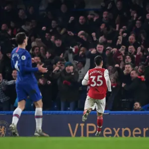 Martinelli's Stunner: Arsenal's Historic First Goal Against Chelsea (2019-20) - Stamford Bridge