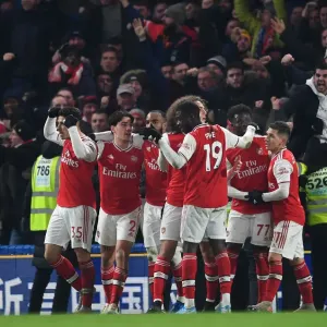 Martinelli's Stunner: Arsenal's Historic First Goal Against Chelsea (2019-20) - Stamford Bridge