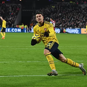 Martinelli's Stunner: Arsenal's Thrilling First Goal vs. West Ham United (2019-20)