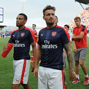 Mathieu Debuchy: Arsenal Footballer's Post-Match Moment at 2016 MLS All-Star Game