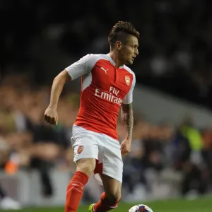 Mathieu Debuchy (Arsenal). Tottenham Hotspur 1: 2 Arsenal. Capital One Cup. 3rd Round Mathieu Debuchy (Arsenal). Tottenham Hotspur 1: 2 Arsenal. Capital One Cup. 3rd Round