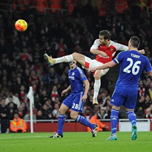 Mathieu Flamini (Arsenal). Arsenal 0: 1 Chelsea. Barclays Premier League. Emirates Stadium