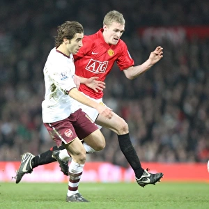 Mathieu Flamini (Arsenal) Darren Fletcher (Man Utd)
