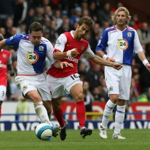 Mathieu Flamini (Arsenal) David Dunn (Blackburn Rovers)