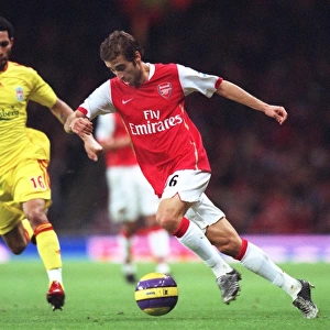 Mathieu Flamini (Arsenal) Jermaine Pennant (Liverpool)