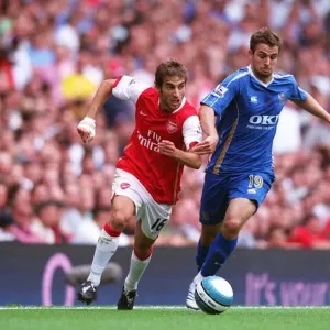 Mathieu Flamini (Arsenal) Niko Kranjcar (Portsmouth) Mathieu Flamini (Arsenal) Niko Kranjcar (Portsmouth)