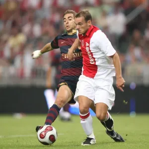 Matthieu Flamini (Arsenal) Wesley Sneijder (Ajax) Matthieu Flamini (Arsenal) Wesley Sneijder (Ajax)