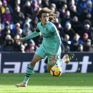 Matteo Guendouzi: In Action for Arsenal Against Crystal Palace, Premier League 2018-19