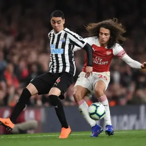 Matteo Guendouzi (Arsenal) Miguel Almiron (Newcastle) Matteo Guendouzi (Arsenal) Miguel Almiron (Newcastle)
