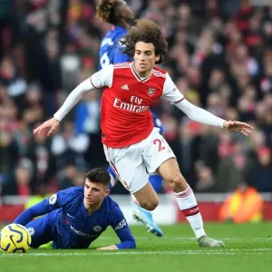 Matteo Guendouzui (Arsenal) Mason Mount (Chelsea) Matteo Guendouzui (Arsenal) Mason Mount (Chelsea)