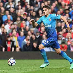 Mavropanos at Old Trafford: Arsenal's Young Defender Faces Manchester United in Premier League Clash, 2017-18