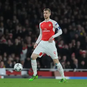 Per Mertesacker in Action: Arsenal vs. Barcelona, 2015/16 UEFA Champions League Per Mertesacker in Action: Arsenal vs. Barcelona, 2015/16 UEFA Champions League
