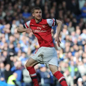 Per Mertesacker in Action: Chelsea vs. Arsenal, Premier League 2013-14 Per Mertesacker in Action: Chelsea vs. Arsenal, Premier League 2013-14