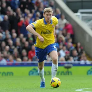 Per Mertesacker (Arsenal). Crystal Palace 0: 2 Arsenal. Barclays Premier League. Selhurst Park