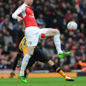 Per Mertesacker in FA Cup Action: Arsenal vs Hull City Per Mertesacker in FA Cup Action: Arsenal vs Hull City