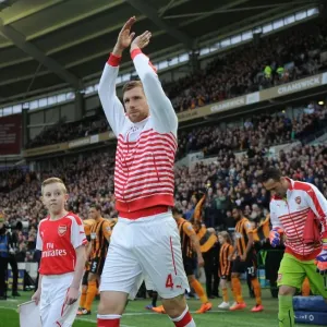 Per Mertesacker: Intense Concentration Before Hull City vs Arsenal (Premier League 2014/15)