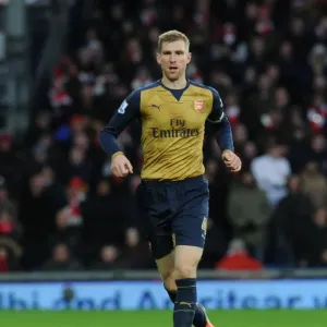 Per Mertesacker's Intense Focus: Arsenal vs. West Bromwich Albion (November 2015) Per Mertesacker's Intense Focus: Arsenal vs. West Bromwich Albion (November 2015)