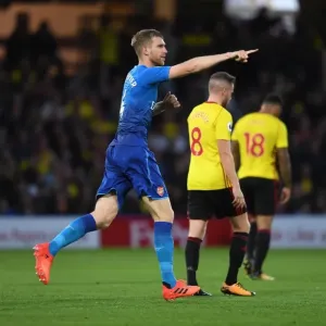 Per Mertesacker's Shocking Goal: Arsenal's Victory at Watford (2017-18)