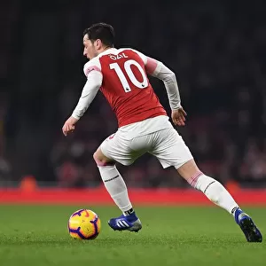 Mesut Ozil in Action: Arsenal vs AFC Bournemouth, Premier League 2018-19