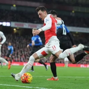Mesut Ozil in Action: Arsenal vs Bournemouth, Premier League 2015-16