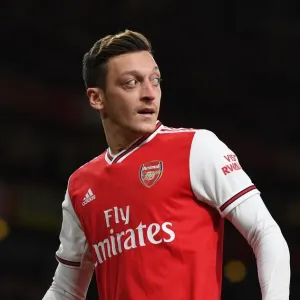Mesut Ozil in Action: Arsenal vs. Brighton & Hove Albion, Premier League 2019-20 Mesut Ozil in Action: Arsenal vs. Brighton & Hove Albion, Premier League 2019-20