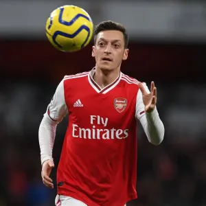 Mesut Ozil in Action: Arsenal vs. Brighton & Hove Albion, Premier League 2019-20 Mesut Ozil in Action: Arsenal vs. Brighton & Hove Albion, Premier League 2019-20