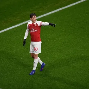 Mesut Ozil in Action: Arsenal vs. Cardiff City, Premier League 2018-19 Mesut Ozil in Action: Arsenal vs. Cardiff City, Premier League 2018-19