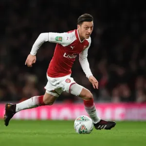 Mesut Ozil in Action: Arsenal vs. Chelsea - Carabao Cup Semi-Final Mesut Ozil in Action: Arsenal vs. Chelsea - Carabao Cup Semi-Final
