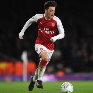 Mesut Ozil in Action: Arsenal vs. Chelsea - Carabao Cup Semi-Final Mesut Ozil in Action: Arsenal vs. Chelsea - Carabao Cup Semi-Final
