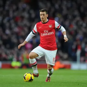 Mesut Ozil in Action: Arsenal vs Crystal Palace, Premier League 2013-14