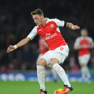 Mesut Ozil in Action: Arsenal vs. Everton, Premier League 2015/16 Mesut Ozil in Action: Arsenal vs. Everton, Premier League 2015/16