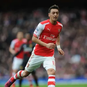 Mesut Ozil in Action: Arsenal vs. Liverpool, Premier League 2014-15