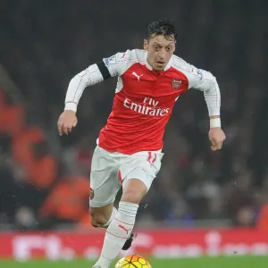 Mesut Ozil in Action: Arsenal vs Newcastle United, Premier League 2015-16