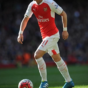 Mesut Ozil in Action: Arsenal vs Norwich City, Premier League 2015-16