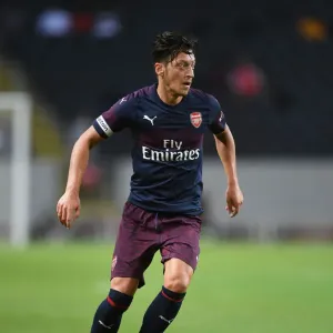 Mesut Ozil in Action: Arsenal vs. SS Lazio, Stockholm 2018 Mesut Ozil in Action: Arsenal vs. SS Lazio, Stockholm 2018