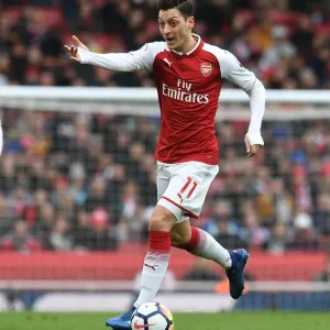 Mesut Ozil in Action: Arsenal vs Stoke City, Premier League 2017-18 Mesut Ozil in Action: Arsenal vs Stoke City, Premier League 2017-18