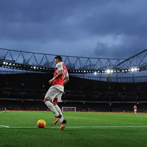 Mesut Ozil in Action: Arsenal vs. Tottenham Hotspur, Premier League 2015-16