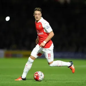 Mesut Ozil in Action: Arsenal vs. Watford, Premier League 2015/16