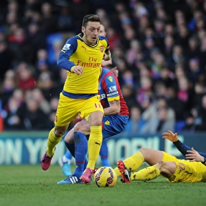 Mesut Ozil in Action: Crystal Palace vs. Arsenal, Premier League 2014-15