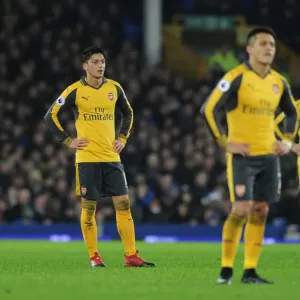 Mesut Ozil: In Action Against Everton, Premier League 2016-17