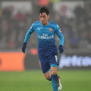 Mesut Ozil in Action: Swansea City vs Arsenal, Premier League 2017-18 Mesut Ozil in Action: Swansea City vs Arsenal, Premier League 2017-18