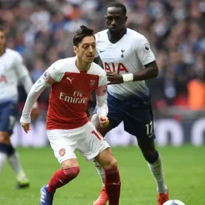 Mesut Ozil in Action: Tottenham Hotspur vs. Arsenal FC, Premier League 2018-19 Mesut Ozil in Action: Tottenham Hotspur vs. Arsenal FC, Premier League 2018-19