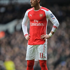 Mesut Ozil: In Action Against Tottenham in the Premier League, 2014-15