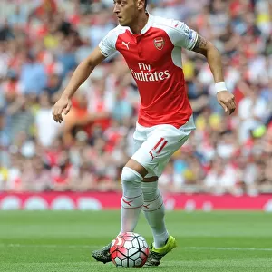 Mesut Ozil (Arsenal). Arsenal 0: 2 West Ham United. Barclays Premier League. Emirates